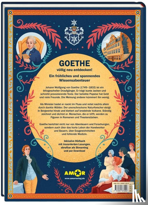 Petzold, Bert Alexander - Das große Goethe-Buch. Ein Wissensabenteuer über Johann Wolfgang von Goethe.