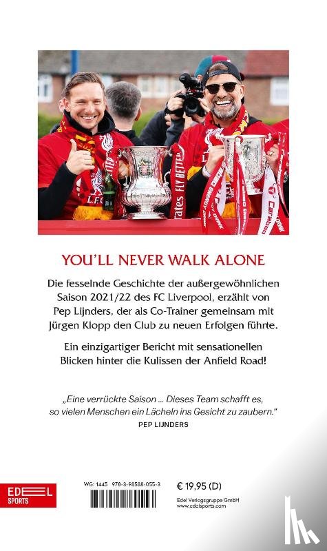 Lijnders, Pep - Inside Liverpool FC - Intensität ist unsere Identität