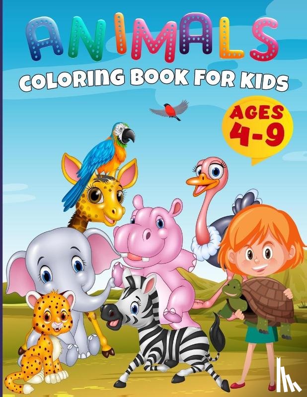 Colouring, Education - Baby Animals Coloring Book Toddlers