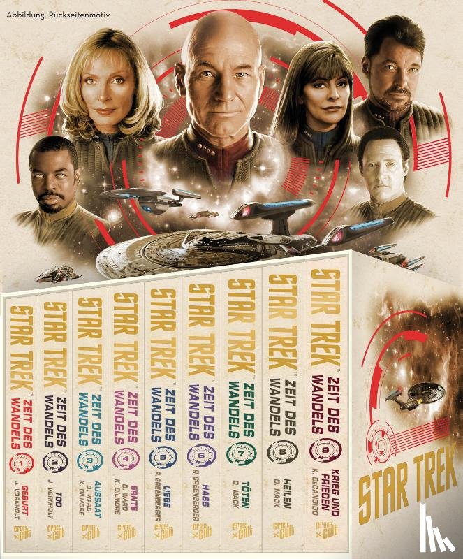 Decandido, Keith R. A. - Star Trek - Zeit des Wandels | Band 1 bis 9 im Boxset - inklusive 9 Miniprints