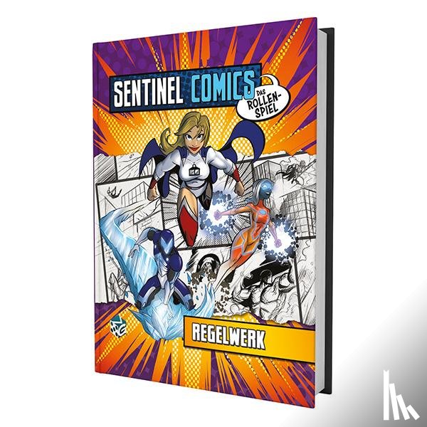 Badell, Christopher, Banks, Cam, Chalker, Dave, Ménard, Philippe-Antoine - Sentinel Comics - Das Rollenspiel - Regelwerk