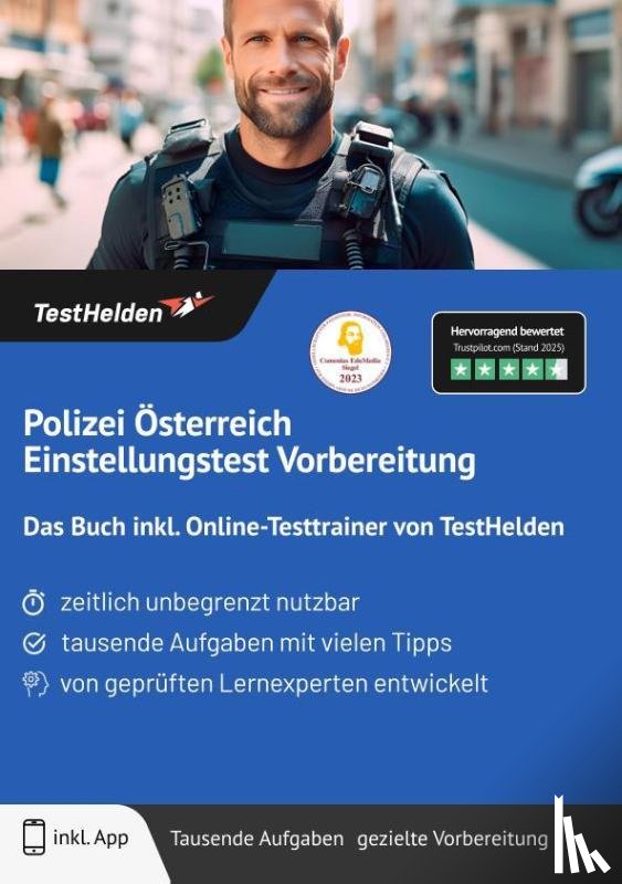 Wenk, Tom - Polizei Österreich Einstellungstest Vorbereitung: Das Buch inkl. Online-Testtrainer von TestHelden