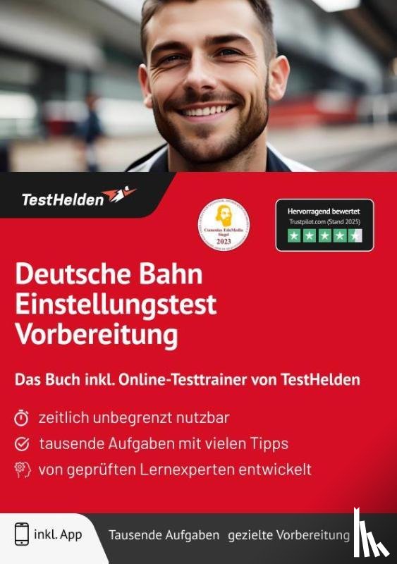 Wenk, Tom - Deutsche Bahn Einstellungstest Vorbereitung: Das Buch inkl. Online-Testtrainer von TestHelden
