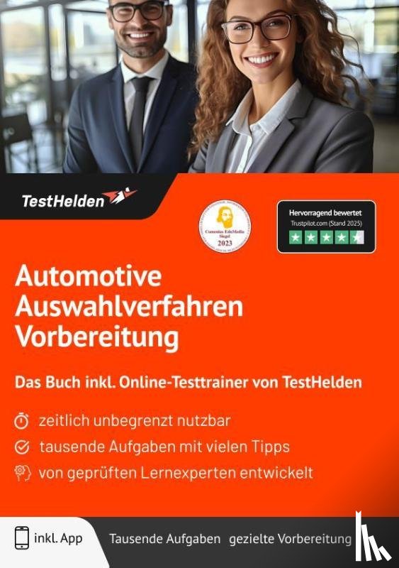 Wenk, Tom - Automotive Auswahlverfahren Vorbereitung: Das Buch inkl. Online-Testtrainer von TestHelden