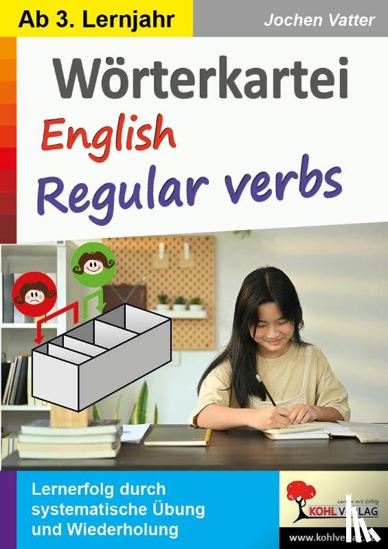 Vatter, Jochen - Wörterkartei English regular verbs