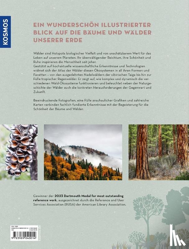 Shugart, Hermann, White, Peter, Chave, Jerome - Atlas der Wälder