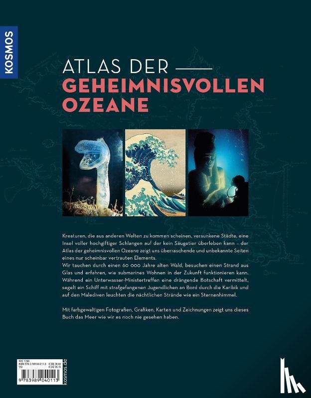 Chavaroche, Ophelie - Atlas der geheimnisvollen Ozeane