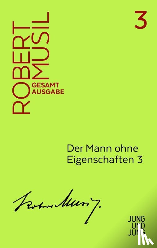 Musil, Robert - Der Mann ohne Eigenschaften 3