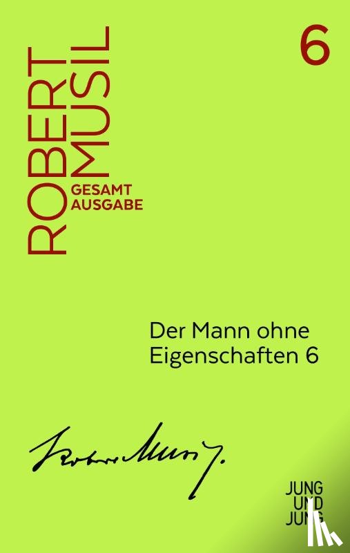 Musil, Robert - Der Mann ohne Eigenschaften 6