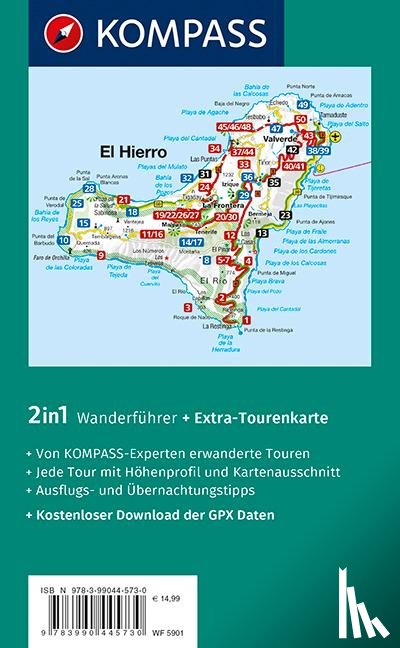 Will, Michael - KOMPASS Wanderführer El Hierro, 50 Touren