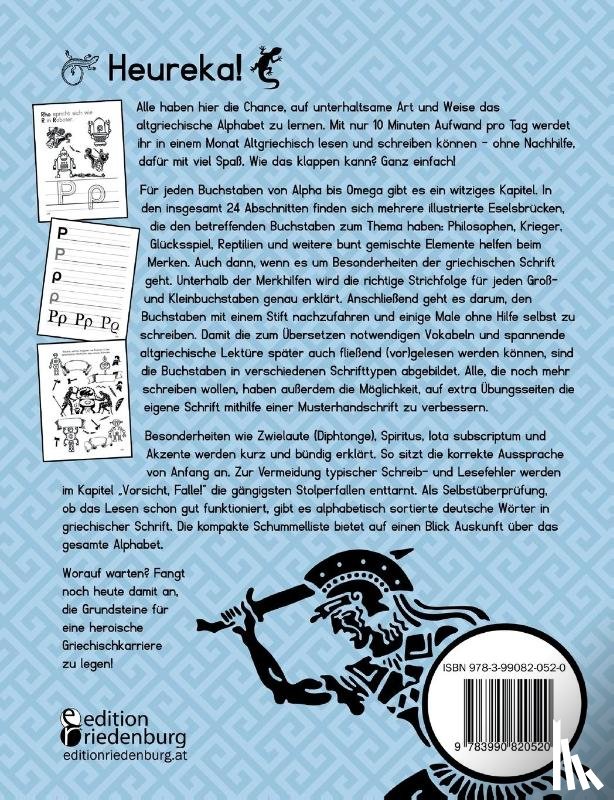 Oblasser, Carla, Oblasser, Caroline - Von Alpha bis Omega - Ein UEbungsbuch mit bildhaften Merkhilfen zum altgriechischen Alphabet fur Eltern, Schuler und Schlaumeier