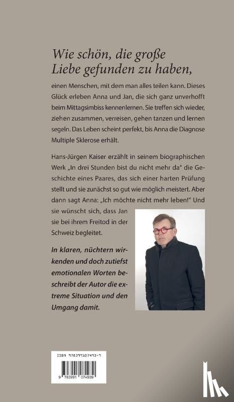 Kaiser, Hans-Jurgen - In drei Stunden bist du nicht mehr da