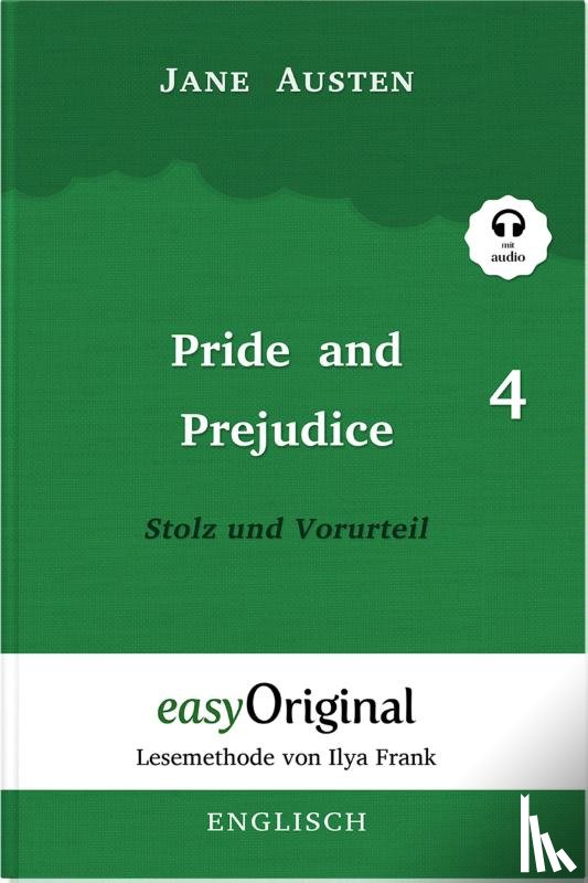 Austen, Jane - Pride and Prejudice / Stolz und Vorurteil - Teil 4 Hardcover (Buch + MP3 Audio-CD) - Lesemethode von Ilya Frank - Zweisprachige Ausgabe Englisch-Deutsch