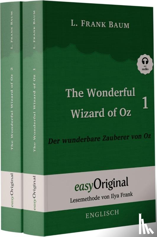 Baum, L. Frank - The Wonderful Wizard of Oz / Der wunderbare Zauberer von Oz - 2 Teile (Buch + 2 MP3 Audio-CDs) - Lesemethode von Ilya Frank - Zweisprachige Ausgabe Englisch-Deutsch