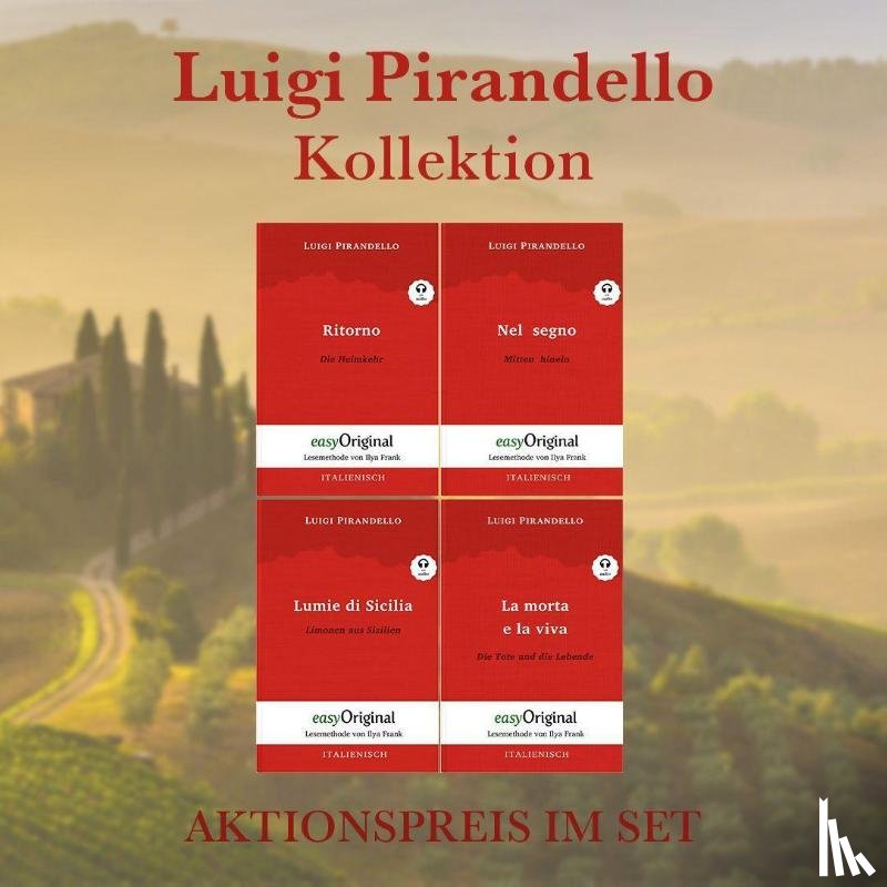 Pirandello, Luigi - Luigi Pirandello Kollektion (Bücher + Audio-Online) - Lesemethode von Ilya Frank