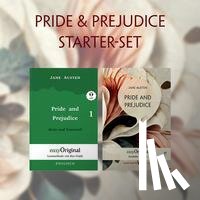Austen, Jane - Pride and Prejudice / Stolz und Vorurteil - Starter-Set (mit 3 MP3 Audio-CDs)