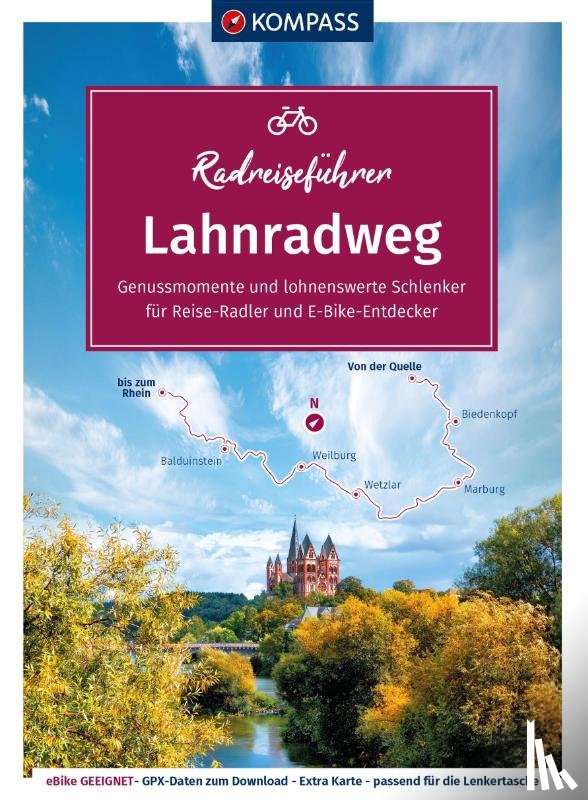  - KOMPASS Radreiseführer Lahnradweg