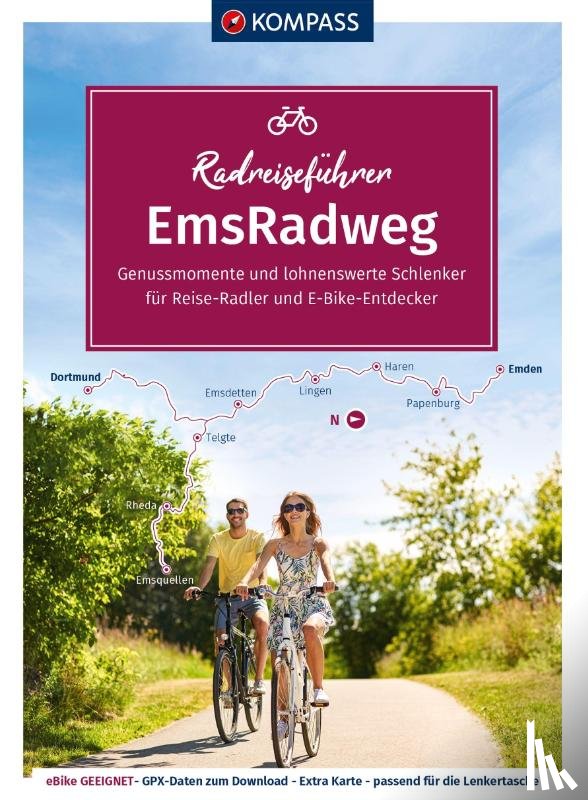  - KOMPASS Radreiseführer Emsradweg