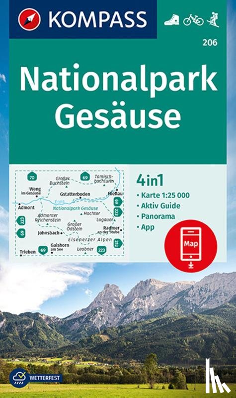 - Gesause Nationalpark 206 GPS wp kompass +AG