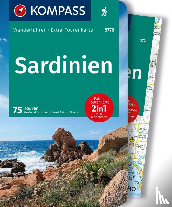 Stummvoll, Gerhard, Sturm, Astrid - Sardinien WF +Extra-Tourenkarte