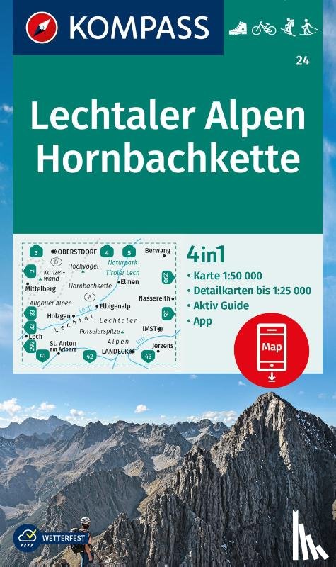  - Kompass WK24 Lechtaler Alpen