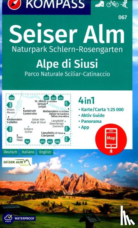  - Seiser Alm / Alpe di Siusi + Aktiv Guide