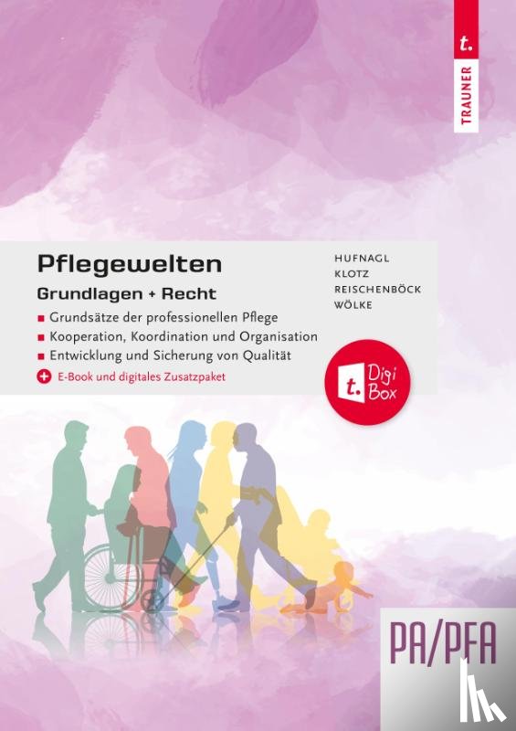 Hufnagl, Barbara, Klotz, Isabella, Reischenböck, Doris, Wölke, Anita - Pflegewelten - Grundlagen + Recht