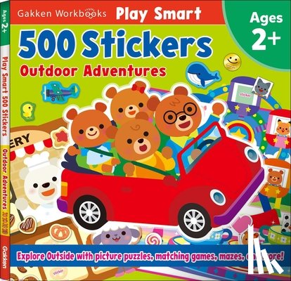 Gakken Early Childhood Experts - Play Smart 500 Stickers Outdoor Adventures