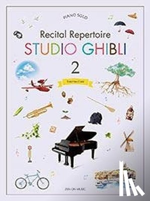  - Studio Ghibli - Recital Repertoire Book 2: Intermediate Level Piano Solo
