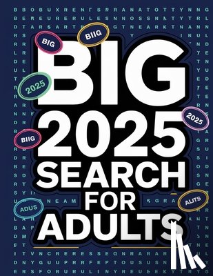 Bidden, Laura - 2025 Word Search for Adults Large Print Activity Book
