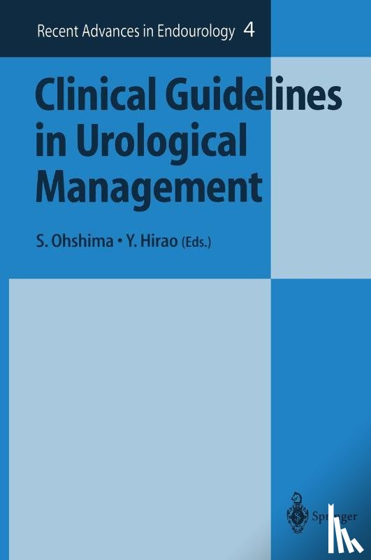  - Clinical Guidelines in Urological Management