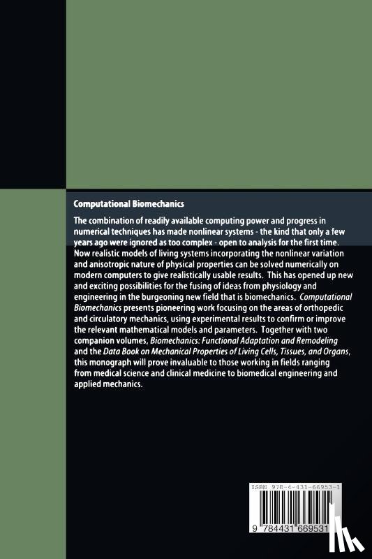  - Computational Biomechanics