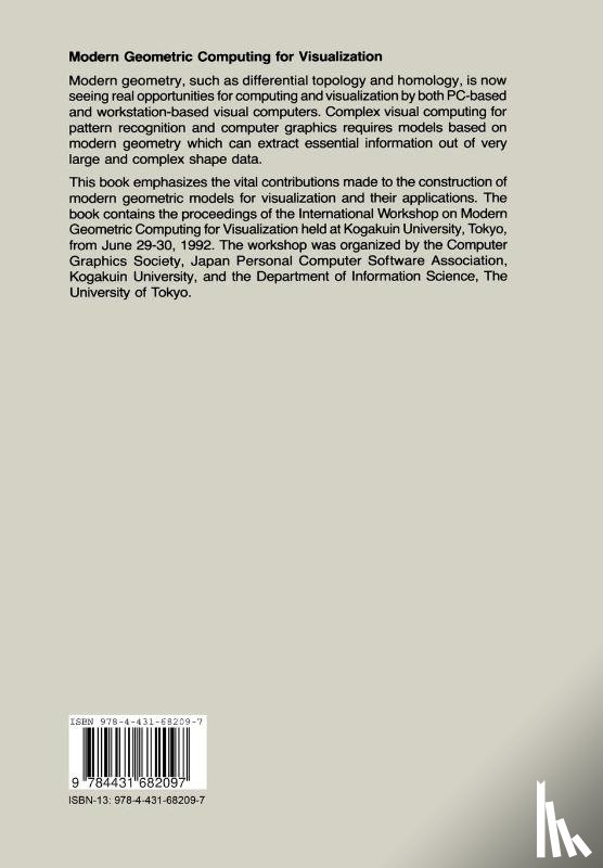  - Modern Geometric Computing for Visualization