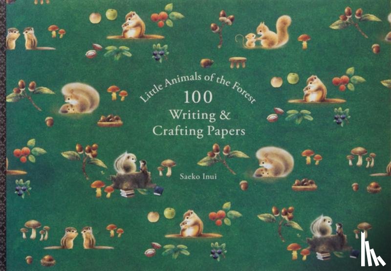 Inui, Saeko - Little Animals of the Forest 100 Writing & Crafting Papers