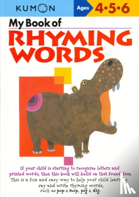 Publishing, Kumon - Kumon My Book of Rhyming Words