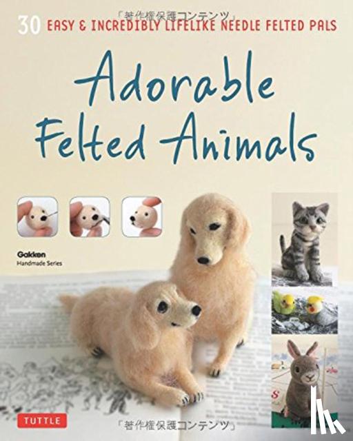 Handmade Series, Gakken - Adorable Felted Animals