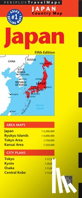 Editions, Periplus - Japan Travel Map