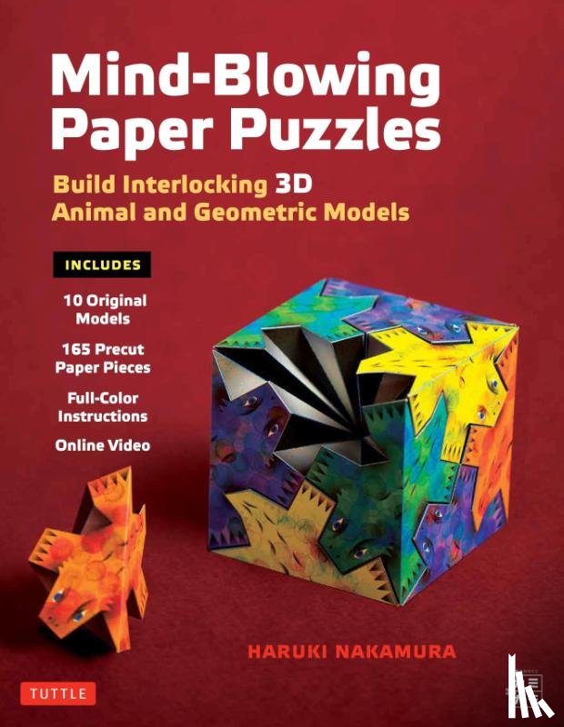 Nakamura, Haruki - Mind-Blowing Paper Puzzles Kit: Build Interlocking 3D Animal and Geometric Models