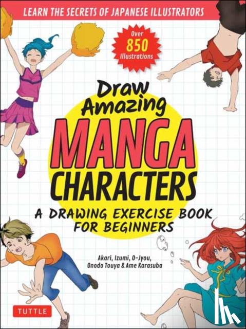 Akariko, Izumi, Ojyou, To-ya, Onodo - Draw Amazing Manga Characters