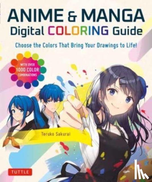 Sakurai, Teruko - Anime & Manga Digital Coloring Guide