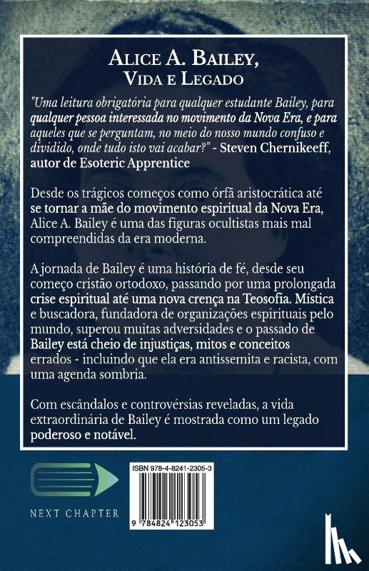 Blackthorn, Isobel - Alice A. Bailey, Vida e Legado
