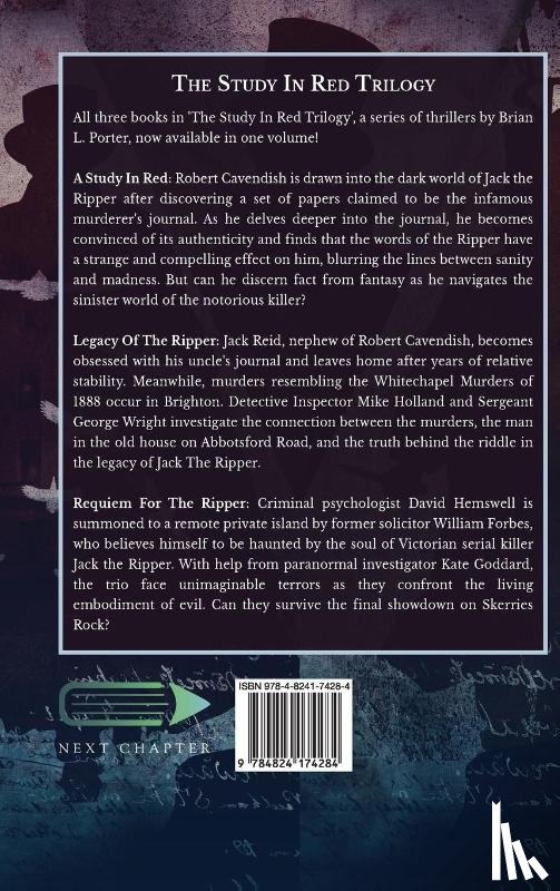 Porter, Brian L. - The Study In Red Trilogy