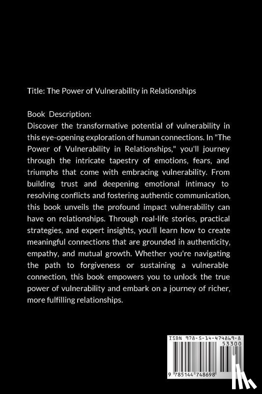 Lagang, Princewill - The Power of Vulnerability in Relationships