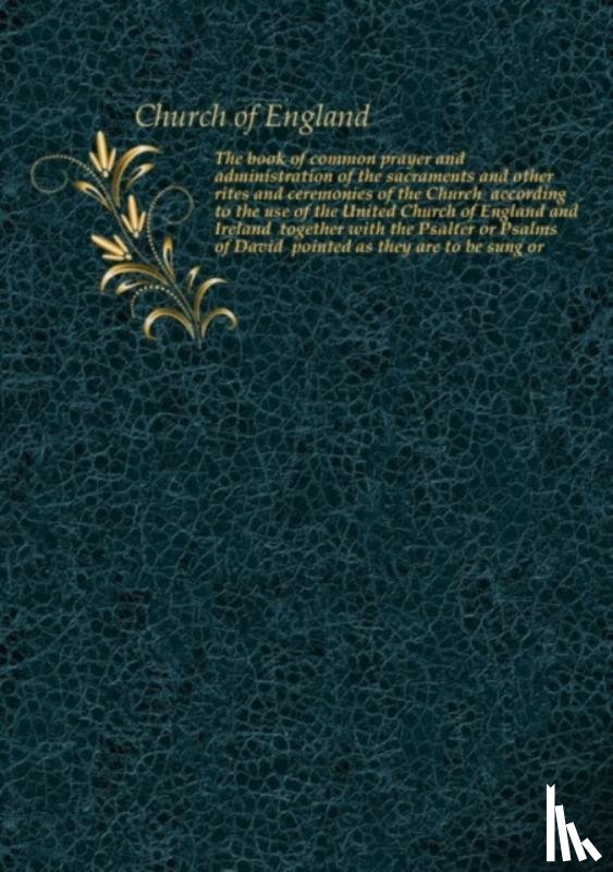  - The book of common prayer