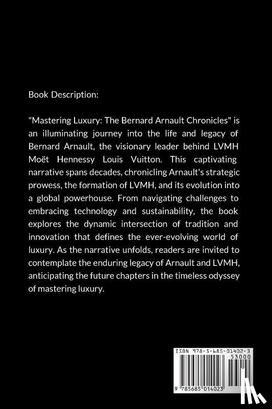 Lagang, Princewill - Mastering Luxury