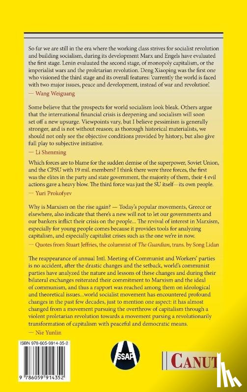  - Frontiers of World Socialism Studies- Vol.I