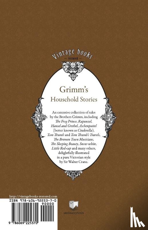 Grimm, Brothers - Grimm's Household Stories