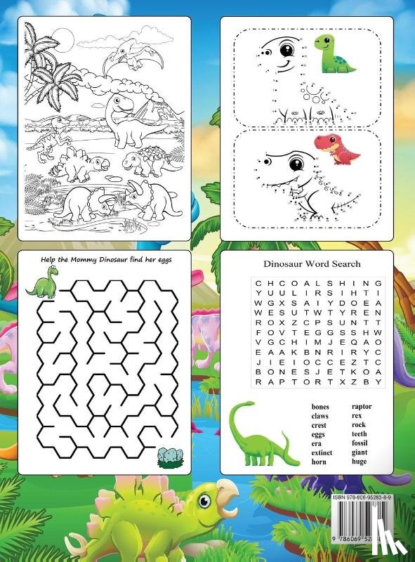 Julie a Matthews - Dinosaur Activity Book for Kids