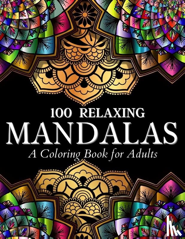 Books, Art - 100 Relaxing Mandalas Designs Coloring Book