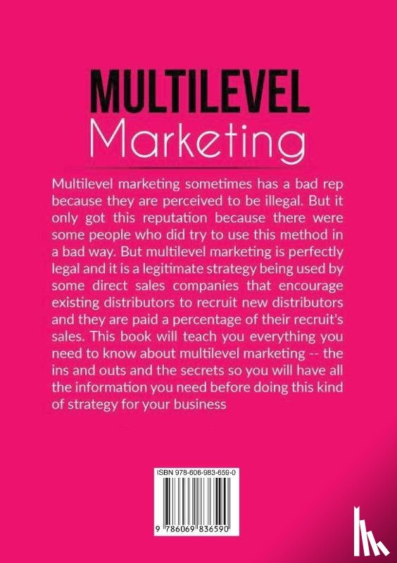 Trotman, Carl - Multilevel Marketing